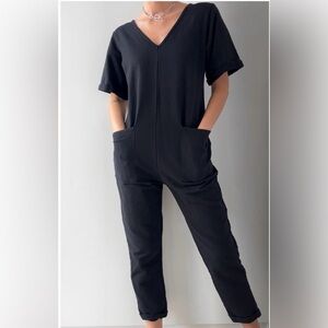 Smash + Tess Classic Black Jumpsuit
